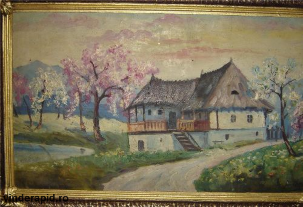 pictura casa lui anton pann de c-tin.iliescu