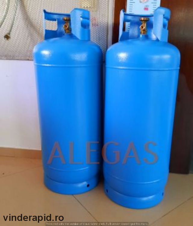 Kit cu butelii de gaz de50/80L pentru incalzirea casei pe GPL