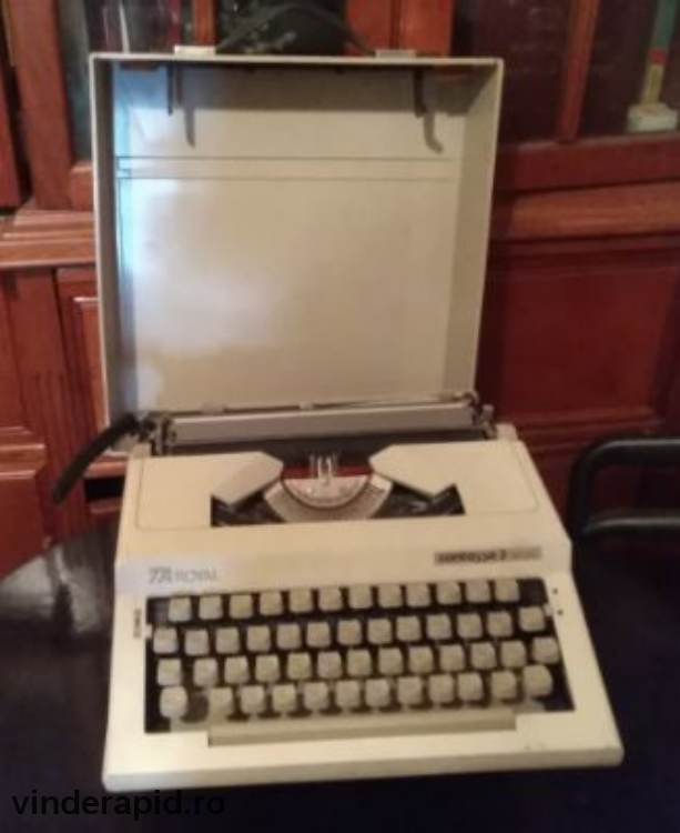 Vand mașină de scris mecanică, anii &#039;80-90, perfect funcțio