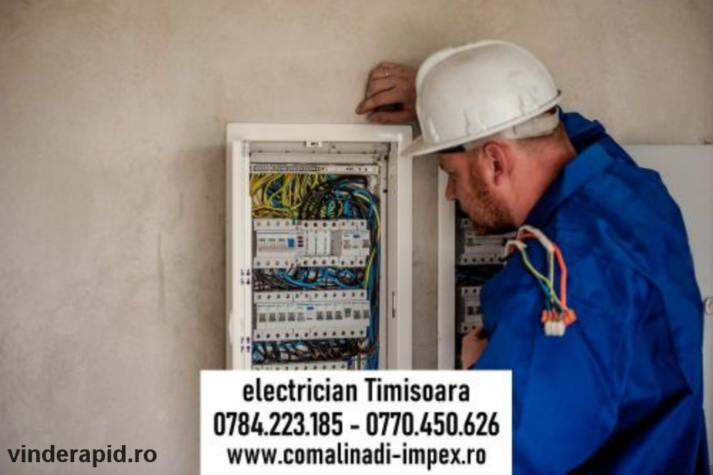 Electrician in Timisoara, instalatii electrice si panouri fotovo