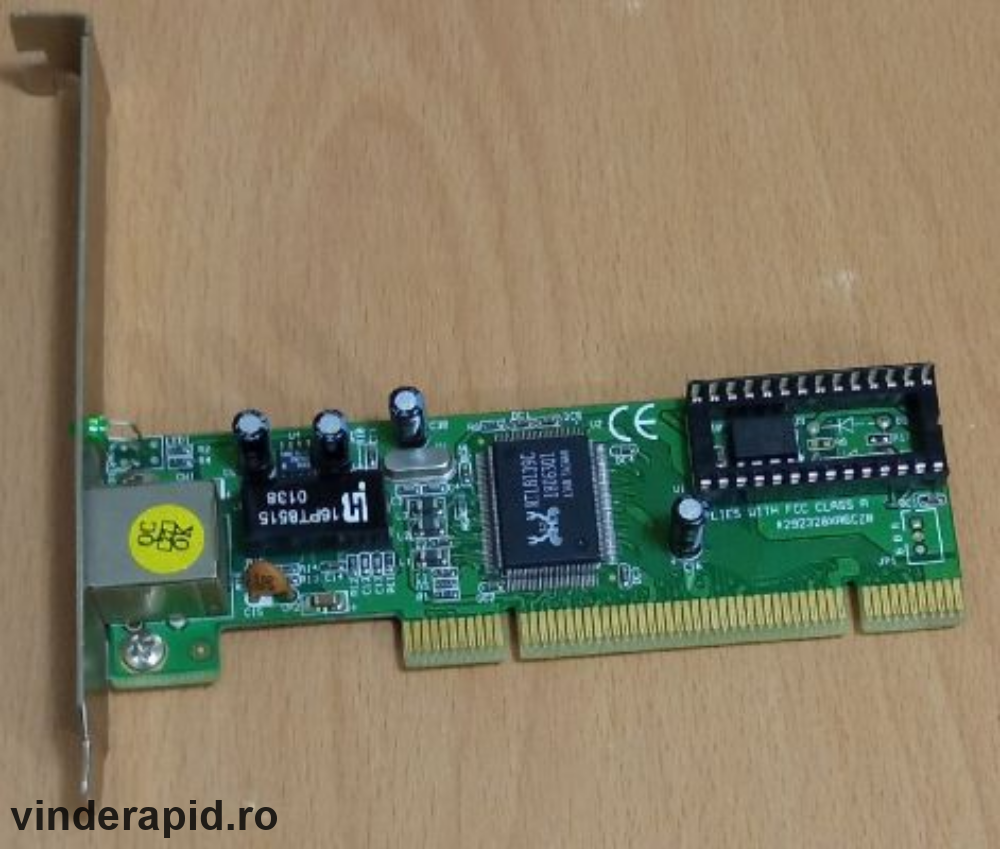 Vand Placa Retea PCI 10/100 REALTEK Chipset RTL8139C RJ45 GEMBIR