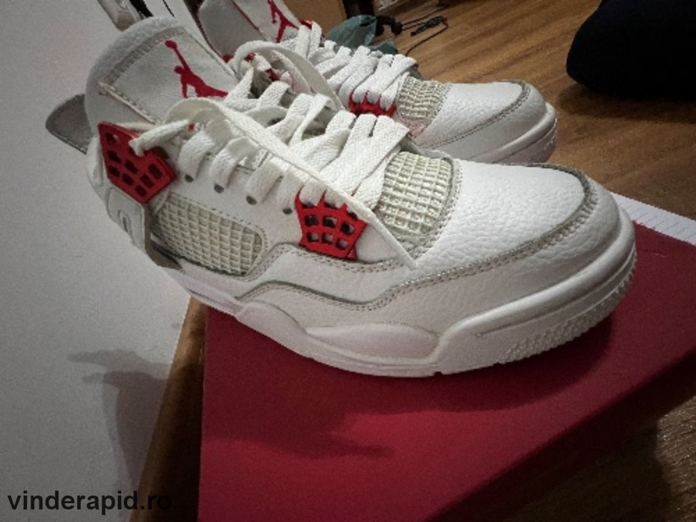 Papuci/Sneakers Jordan Retro 4 Metallic Red