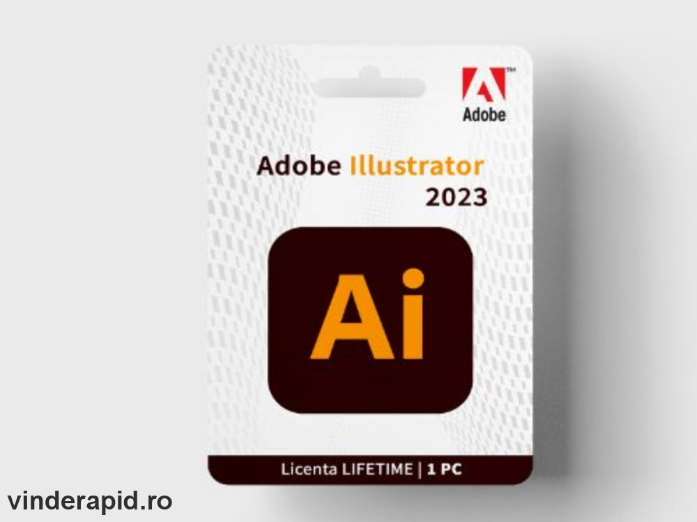 Adobe Illustrator 2023 licenta LIFETIME